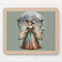 Enchanted Fairy Witch Mousepad