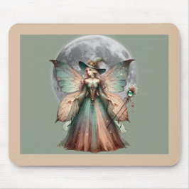 Enchanted Fairy Witch Mousepad Musmatta