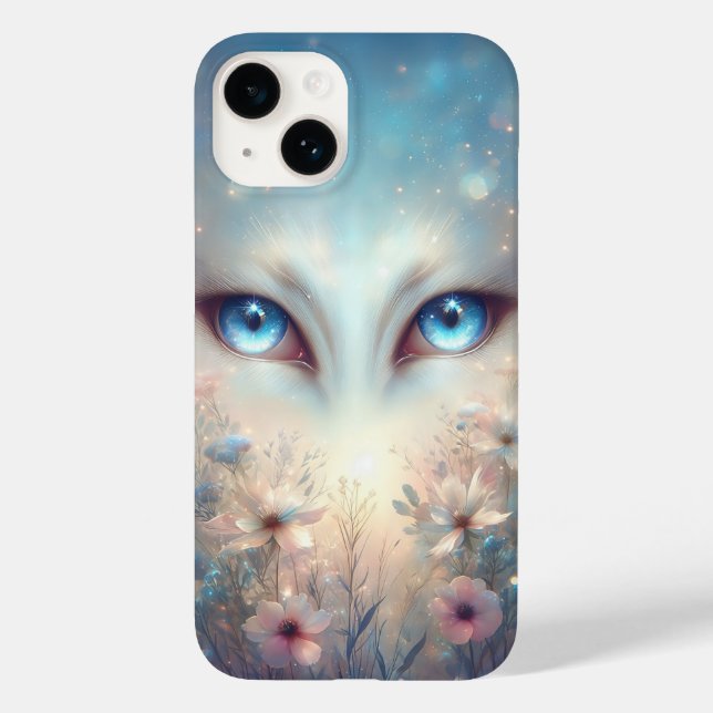 Enchanted Fantasy Cosmic Deer Eyes Art - Ethereal  (Baksida)