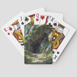 Enchanted Forest Cave Entrance Playing Cards Casinokort