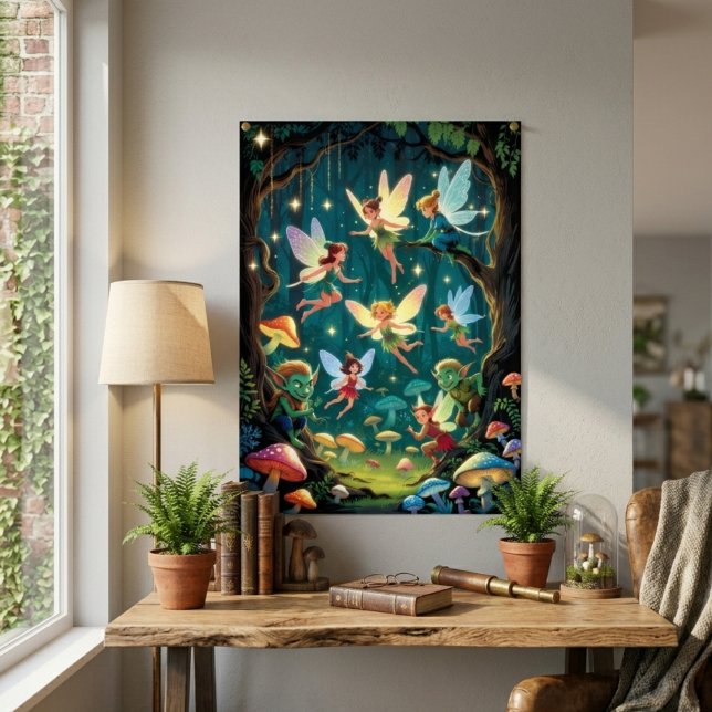 Enchanted Forest Creatures Poster (Skapare uppladdad)