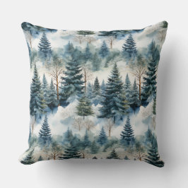 Enchanted Forest Dream Throw Pillow Kudde