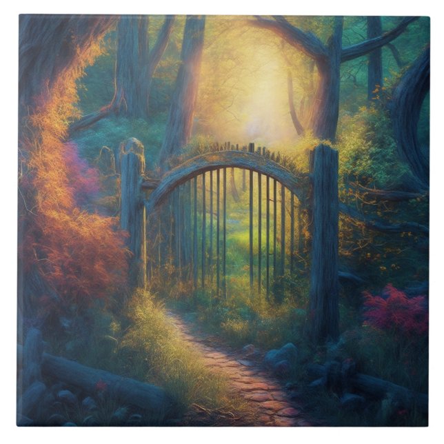 Enchanted Forest Garden | Kakelplatta (Framsidan)