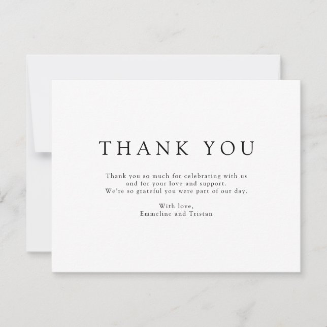 Enchanted Forest Hanging Lanterns Wedding Tack Kort (Framsida)