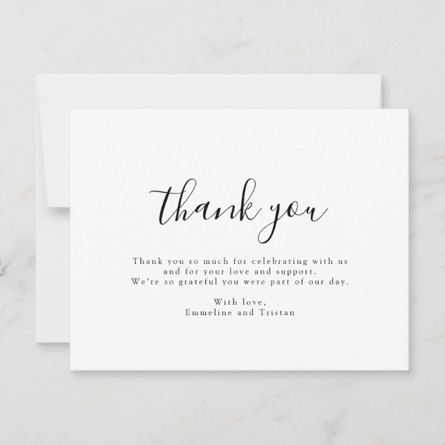 Enchanted Forest Hanging Lanterns Wedding Tack Kort (Framsida)