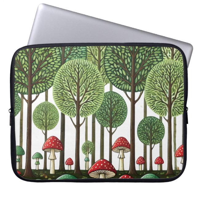 Enchanted Forest Laptop Fodral (Framsidan)