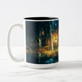 Enchanted Forest Night Mug Två-Tonad Mugg