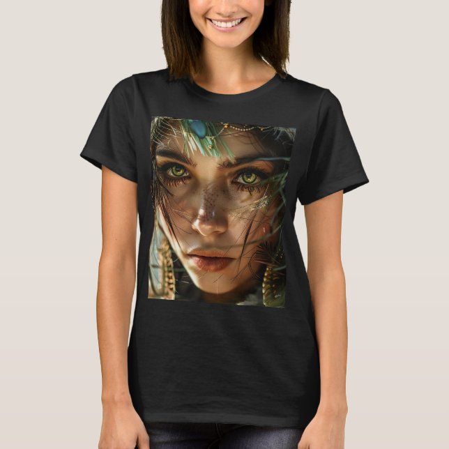 Enchanted Forest Ögon T-Shirt (Framsida)