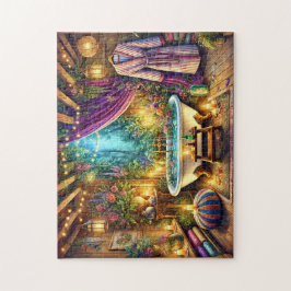 Enchanted Forest Spa Bath Candlelit Garden Pussel