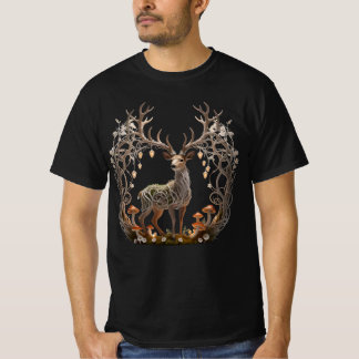 Enchanted Forest Stag T Shirt