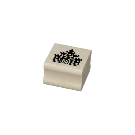 Enchanted Fortress Rubber Stamp Stämpel