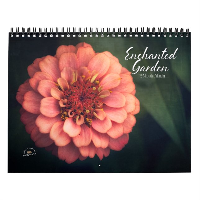Enchanted Garden 12-Month Calendar Kalender (Omslag)