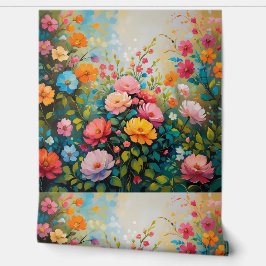 Enchanted Garden Blommigt Peel and Stick