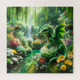 Enchanted Garden Dragon Pussel