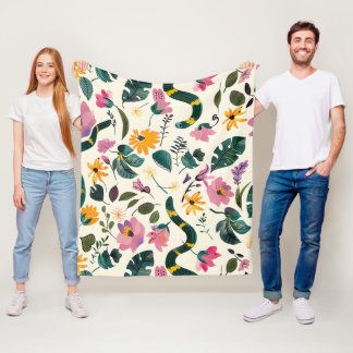 Enchanted Garden Fleecefilt