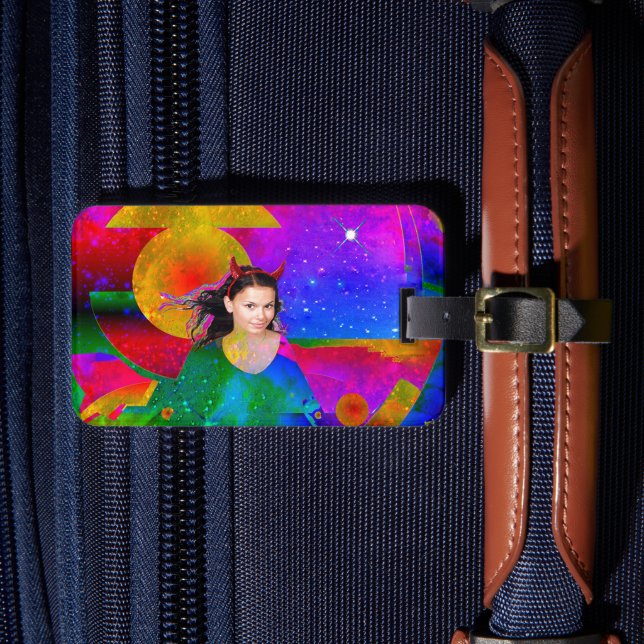 Enchanted Garden Luggage Tag Bagagebricka (Framsida Insitu 4)