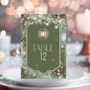 Enchanted Garden Sweet 16 Lantern Rosa ID1163 Meny