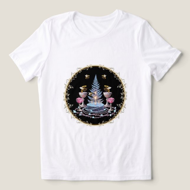 Enchanted Garden Vibes Tee 🐝 🌸 (Design Framsida)