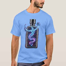 Enchanted Genie Flaska T Shirt