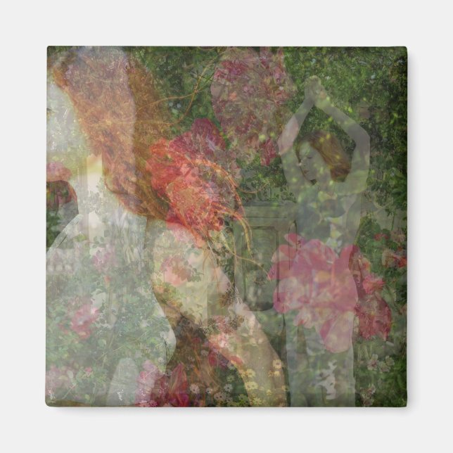 Enchanted Goddess Garden Magnet (Framsidan)