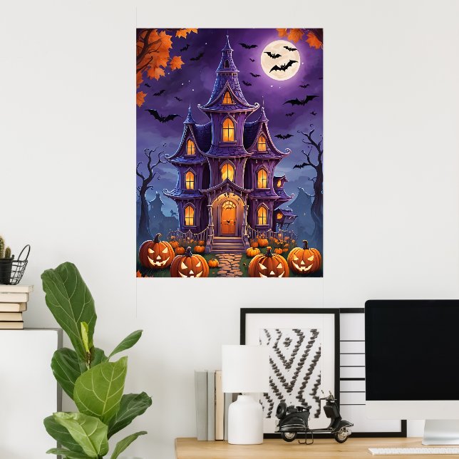 Enchanted Halloween Manor Poster (Hemmakontoret)