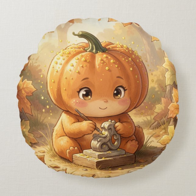 Enchanted Halloween Stories.11 Rund Kudde (Framsidan)