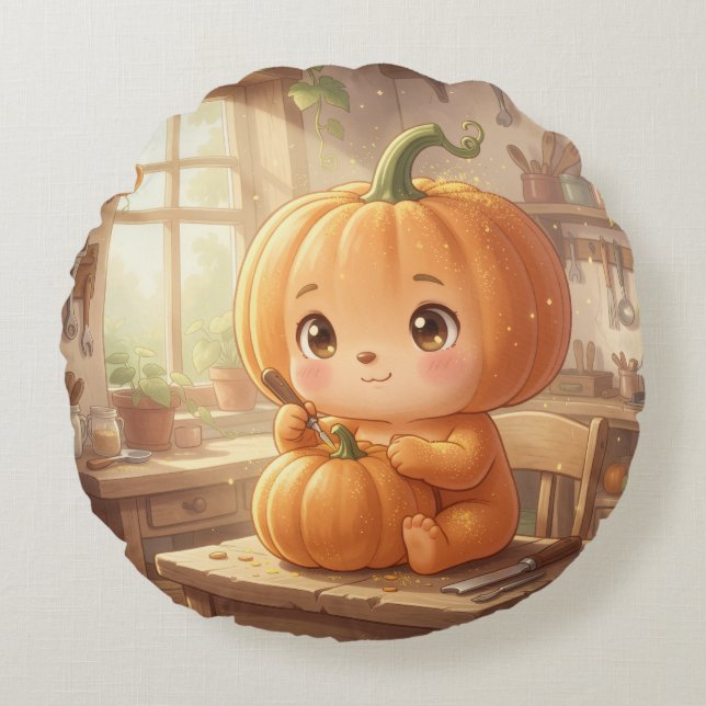 Enchanted Halloween Stories.12 Rund Kudde (Framsidan)