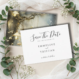 Enchanted Hanging Lanterns Wedding  Save The Date Spara Datumet