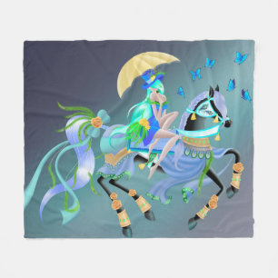 Enchanted Horse Ride Fleecefilt