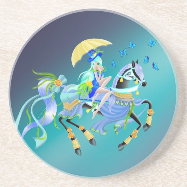 Enchanted Horse Ride Underlägg (Framsidan)