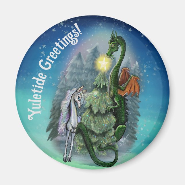 Enchanted Julgran Magnet (Framsidan)