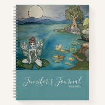 "Enchanted Lily Pond" Personlig Journal