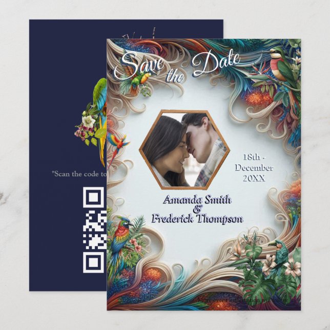 Enchanted Magical Fantasy Creations  Inbjudningar (Fram/baksida)