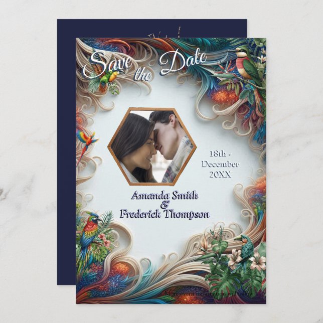 Enchanted Magical Fantasy Creations  Inbjudningar (Fram/baksida)