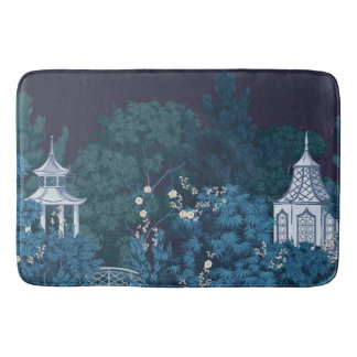 Enchanted Moonlit Gardens Chinoiserie Badrumsmatta