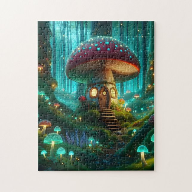 Enchanted Mushroom Haven Pussel (Vertikal)
