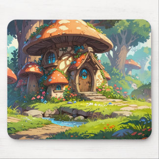Enchanted Mushroom Village in the Forest – Dreamy  Musmatta
