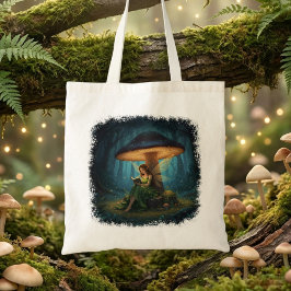 Enchanted Night Fairy Reading a Book Tygkasse