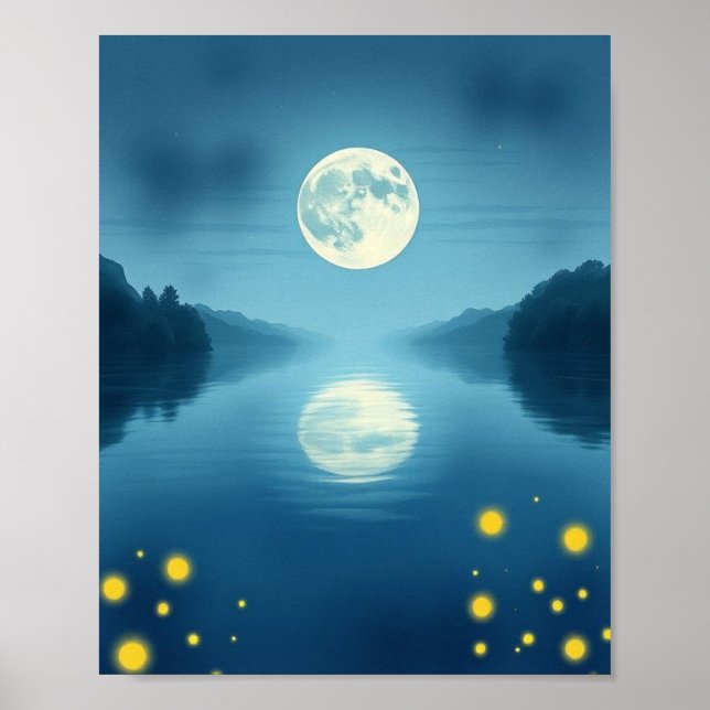 Enchanted Nocturne: A Hyper-Realistic Vision Poster (Framsidan)