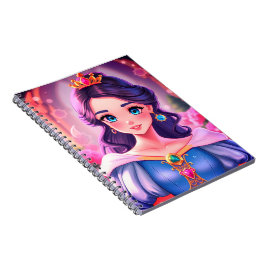 Enchanted Notebook - Princesses and Dreams Anteckningsbok