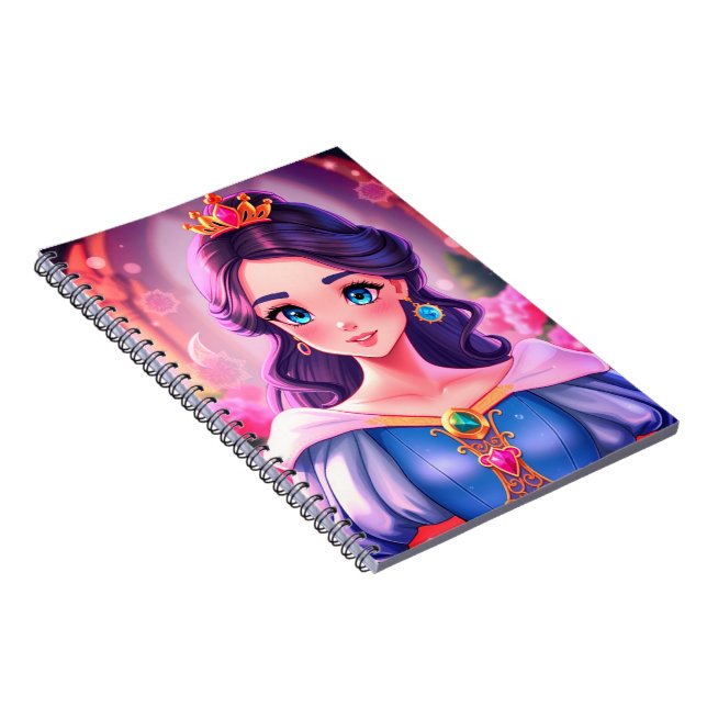 Enchanted Notebook - Princesses and Dreams Anteckningsbok (Högra Sidan)