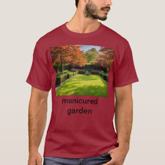 Enchanted Oasis: A Manicured Garden Retreat T Shirt