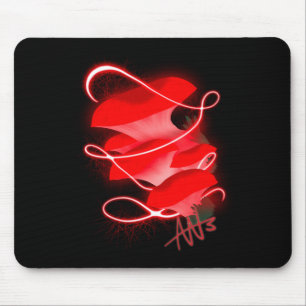 Enchanted Oyster Glowing Red Mushroom Musmatta