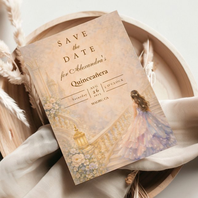 Enchanted Palace Fairytale Quinceañera Spara Datumet (Skapare uppladdad)