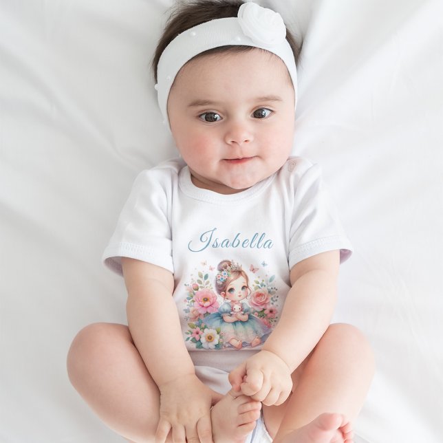 Enchanted Princess Garden Baby T Shirt (Skapare uppladdad)