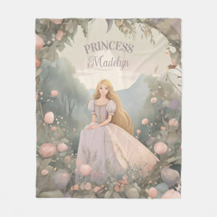 Enchanted Rapunzel Princess Fleecefilt