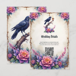 Enchanted Raven Brölloppskollektion  Tilläggskort