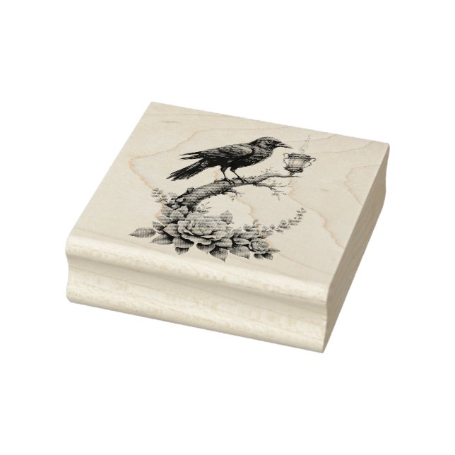 Enchanted Raven Bröllops Kollektion Stämpel (Stämpel)