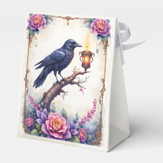 Enchanted Raven Bröllopssamling Presentaskar (Baksidan Sidan)