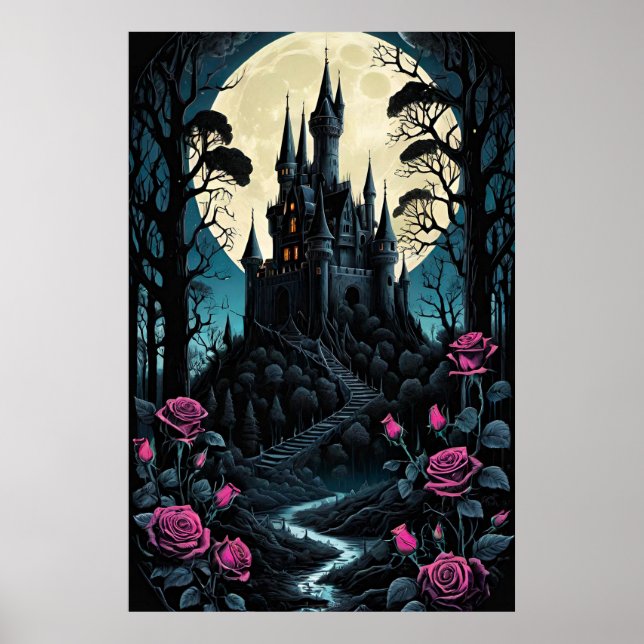 Enchanted Ro Castle Fantasy Poster (Framsidan)